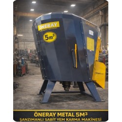 ÖNERAY 5 m3 Yem Karma Makinesi (PTO + Elektrik Seçenekli