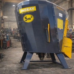 ÖNERAY 5 m3 Yem Karma Makinesi (PTO + Elektrik Seçenekli
